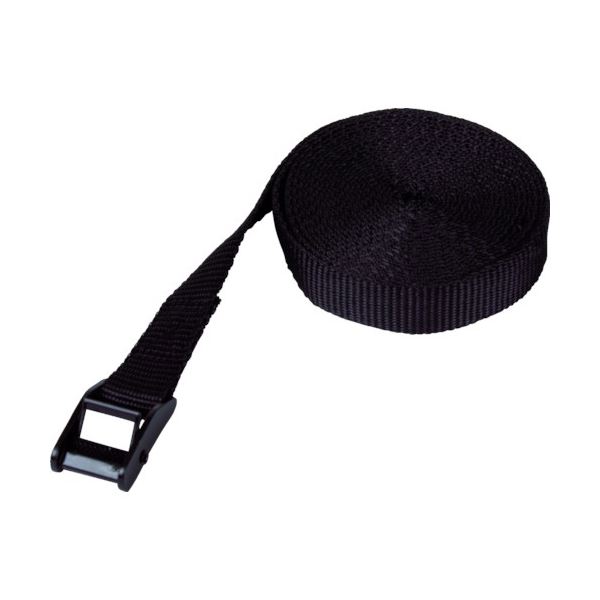 (まとめ) TRUSCO 簡易結束ベルト 25mm×3m 黒 TSB-253BK 1本 〔×5セット〕〔代引不可〕の通販は