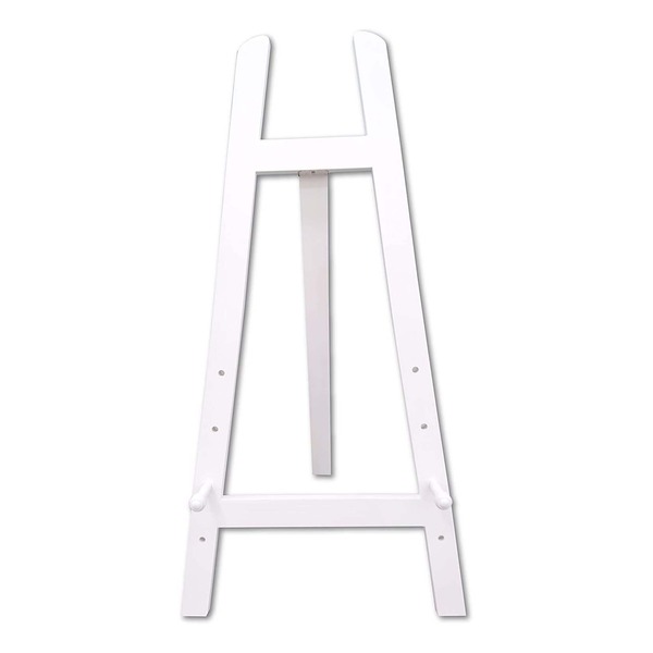 額立て・イーゼル・ウェルカムボード 木製イーゼル(木製額立て)900mm ホワイト〔代引不可〕の通販は