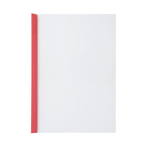 (まとめ) リヒトラブ(LIHITLAB) スライドバーファイル 10冊入 G1730-3 赤 〔×3セット〕〔代引不可〕の通販は 10,280円