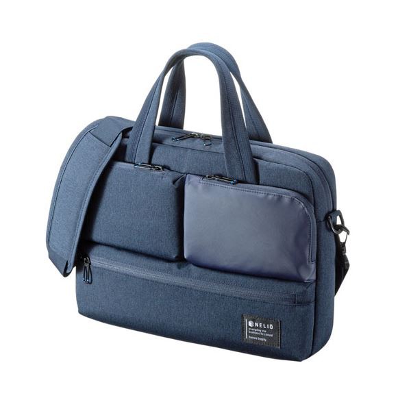 サンワサプライ カジュアルPCバッグ BAG-CA11NV ネイビー〔代引不可〕の通販は 7,832円
