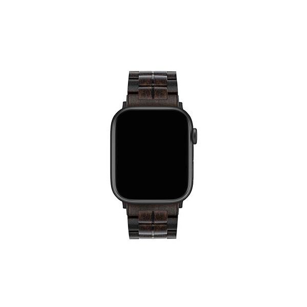 VOWOOD ボーウッド 天然木バンド for Apple Watch アップルウォッチ 41/40/38mm 黒檀 VW74034AWCP