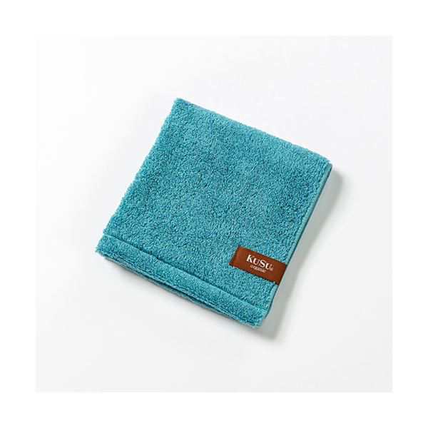 (まとめ) 楠橋紋織 くすばしタオル KuSu organic クスオーガニック ウォッシュタオル 約33cm×34cm ブルー(PBP YARNプロジェクト対象) 1-68031-51-B 〔×5セ...〔代引不可〕の通販は 7,806円