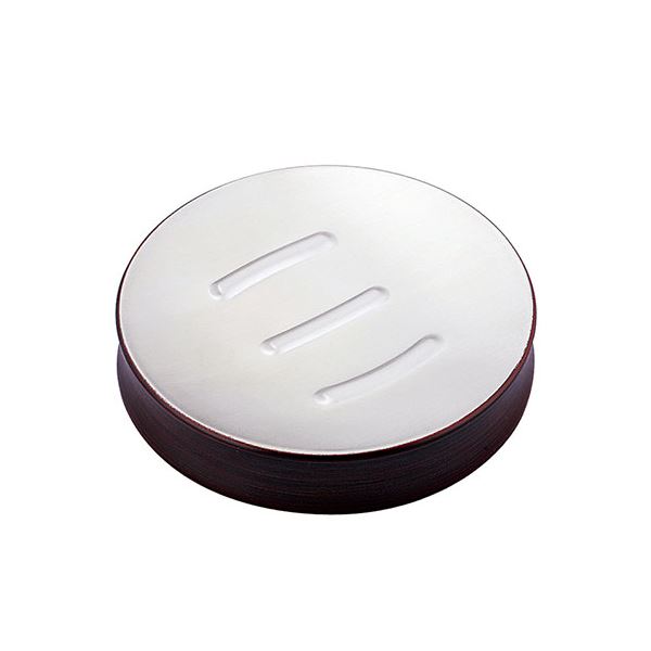 (まとめ) 佐藤金属興業 SALUS スプールウッド ソープディッシュ SALUS201519 〔×2セット〕〔代引不可〕の通販は