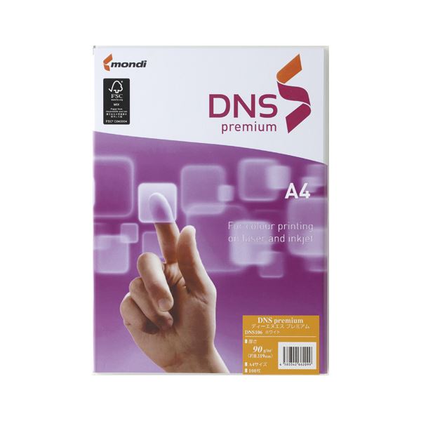 DNS プレミアム A4 90g ホワイト 500枚 DNS506〔代引不可〕の通販は