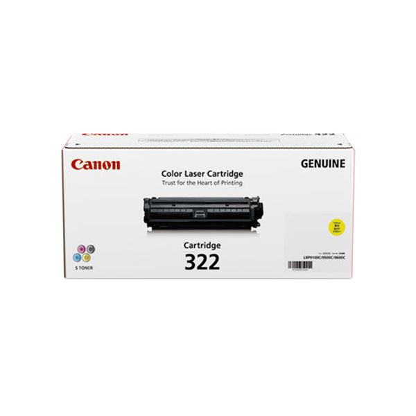 CANON(キヤノン) 純正 トナーカートリッジ 322Y イエロー CRG-322YEL〔代引不可〕