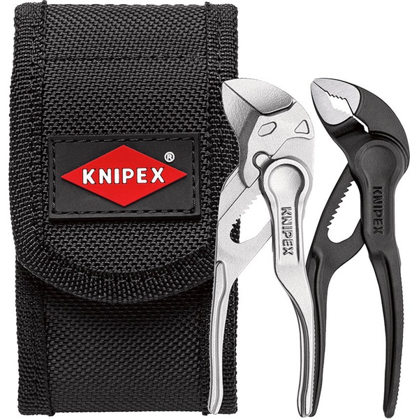 KNIPEX クニペックス ウォーターポンププライヤー コブラXS・プライヤーレンチXSセット 002072V04XS〔代引不可〕の通販は