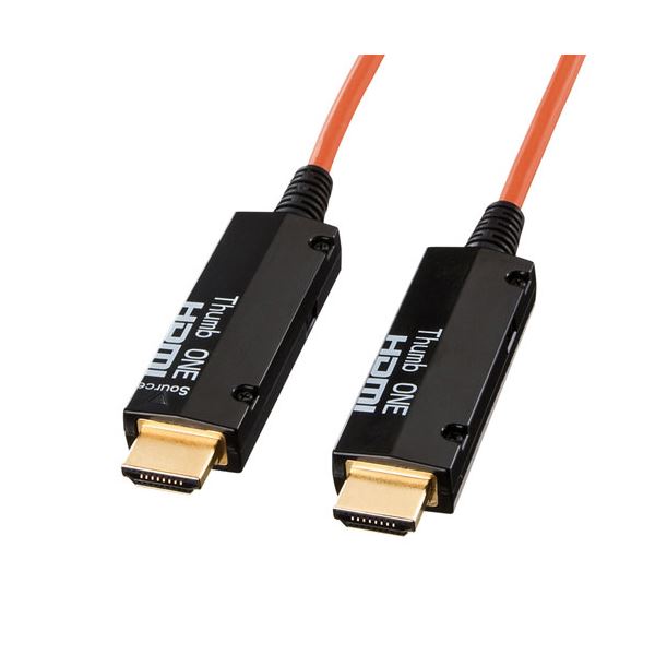 サンワサプライ 光ファイバHDMIケーブル 30m KM-HD20-FB30K〔代引不可〕の通販は