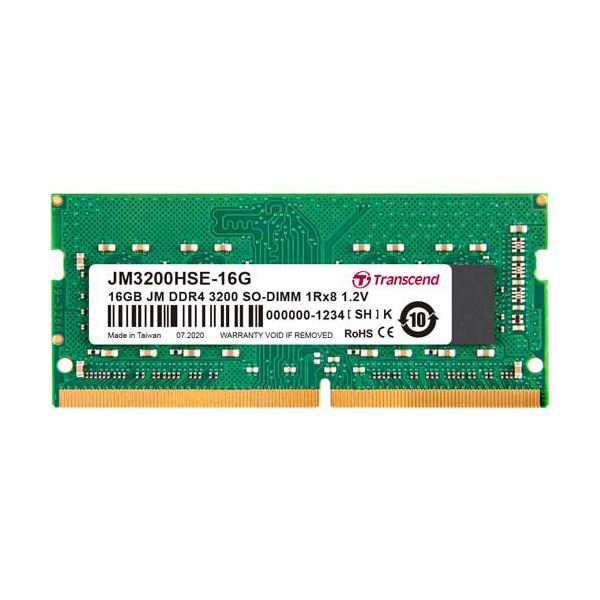 トランセンド DDR4 3200MHzSO-DIMM 1R×8 16GB JM3200HSE-16G 1枚〔代引不可〕のサムネイル