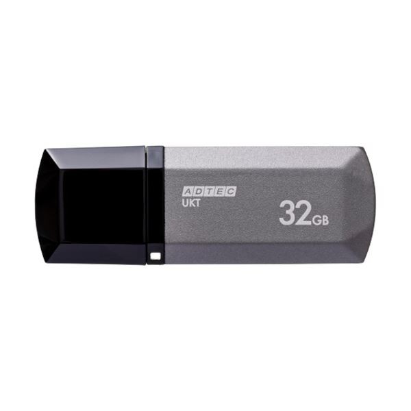 （まとめ）アドテック USB2.0キャップ式フラッシュメモリ 32GB ミッドナイトシルバー AD-UKTMS32G-U2R 1個〔×3セット〕〔代引不可〕の通販は 6,510円