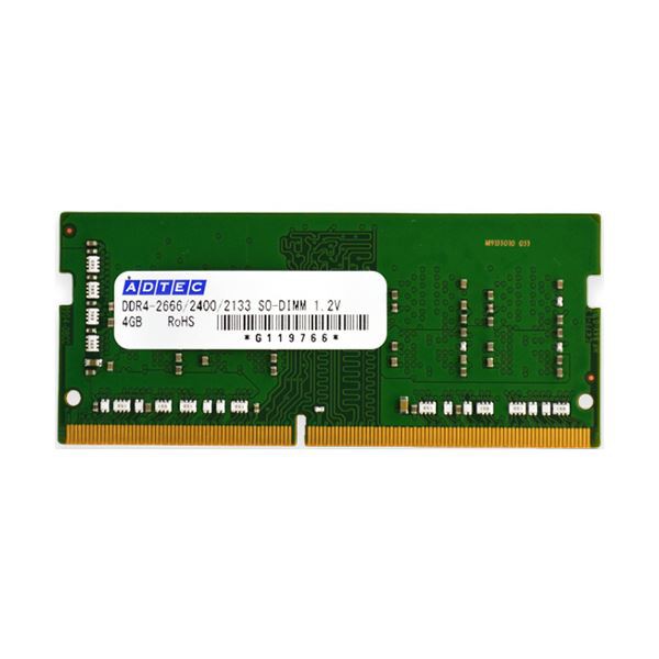 アドテック DDR4 3200MHz260Pin SO-DIMM 16GB×2枚組 ADS3200N-16GW 1箱〔代引不可〕