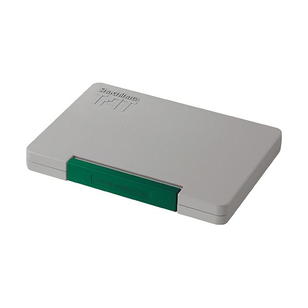 シヤチハタ 強着スタンプ台タート(多目的用) 特大形 緑 ATGA-4-G 1個〔代引不可〕