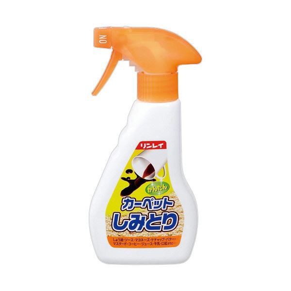 （まとめ）リンレイ カーペットかんたんしみとり本体 250ml 1セット(15本)〔×3セット〕〔代引不可〕