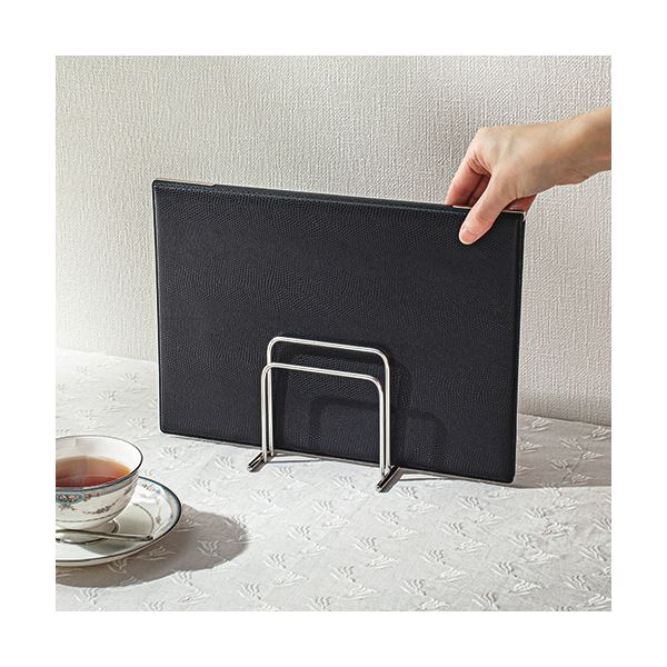 （まとめ）オープン工業 メニューファイル A4 4ページ 茶 MN-150-BR 1冊〔×10セット〕〔代引不可〕の通販は