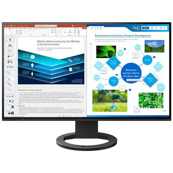 EIZO 液晶ディスプレイ 27型/2560×1440/HDMI、DisplayPort、USBType-C/ブラック/スピーカー:あり EV2781-BK〔代引不可〕