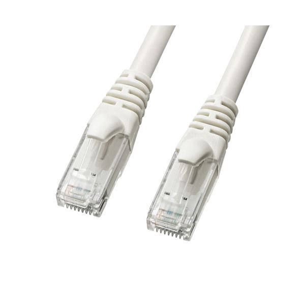 〔5個セット〕 サンワサプライ カテゴリ6Aより線LANケーブル 3m ホワイト KB-T6AY-03WX5〔代引不可〕の通販は 7,927円