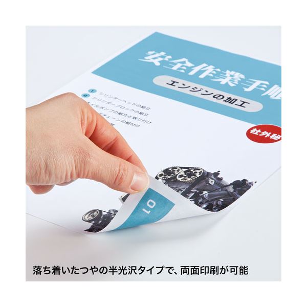 〔5個セット〕 サンワサプライ カラーレーザー用 耐水紙・標準 A3サイズ LBP-WPF12MDPN-A3X5[21] 5個セット サンワサプライ カラーレーザー用 耐水紙・標準 A3サイズ