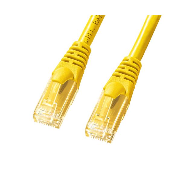 〔5個セット〕 サンワサプライ カテゴリ6Aより線LANケーブル 2m イエロー KB-T6AY-02YX5〔代引不可〕の通販は 7,047円