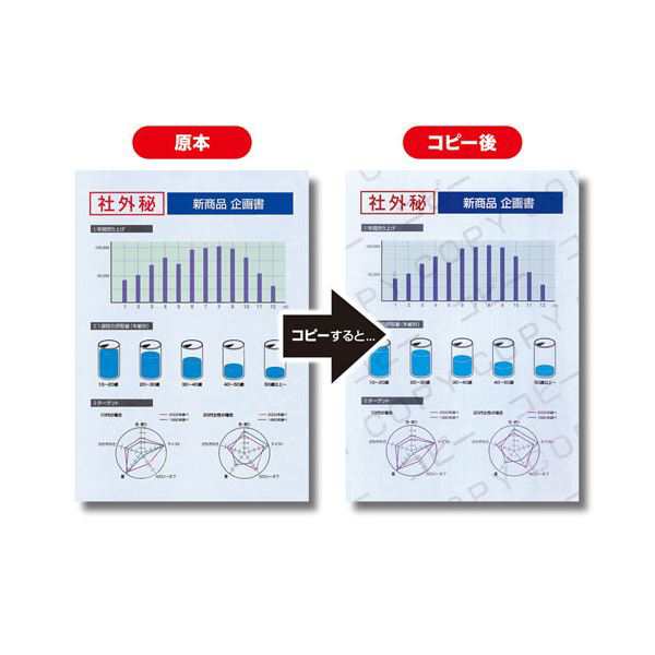 〔5個セット〕 サンワサプライ マルチタイプコピー偽造防止用紙(A4) 500枚 JP-MTCBA4N-500X5〔代引不可〕