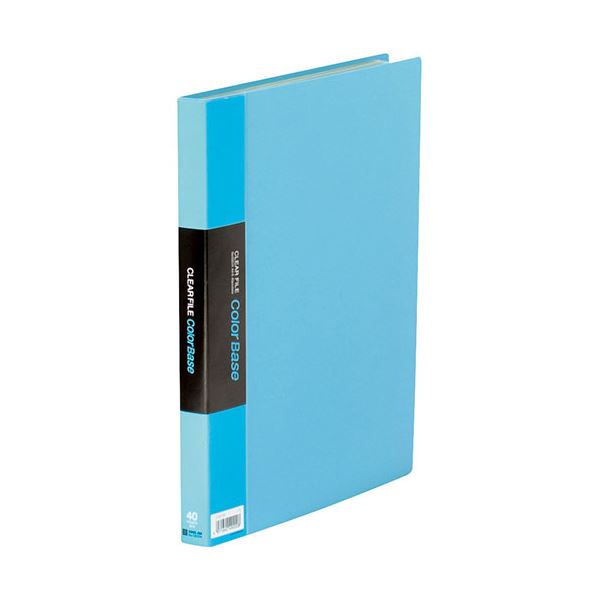 (まとめ) KING JIM(キングジム) クリアーファイルカラーベースW 空 KJ-132CW-SB 〔×3セット〕〔代引不可〕の通販は 6,244円