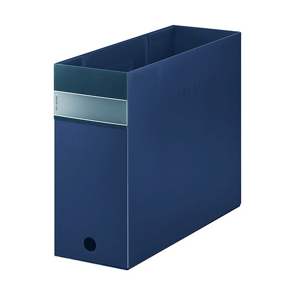 (まとめ) KING JIM(キングジム) フェイバリッツ ボックスファイル 透明 A4 ネイビー KJ-FV4903T-NV 〔×3セット〕〔代引不可〕の通販は 6,257円