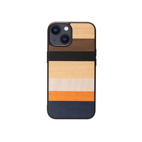 Man ＆ Wood 天然木ケース for iPhone 14 Plus Province 背面カバー型 I23639i14Mの通販は