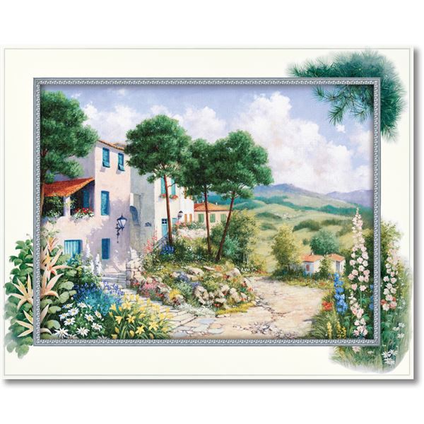 ユーパワー 名画ビッグアート Lサイズ ピーター・モッツ「マグニフィセント ビュー」 飛び出す絵画 ビッグアート ピーター モッツ 「カーサ