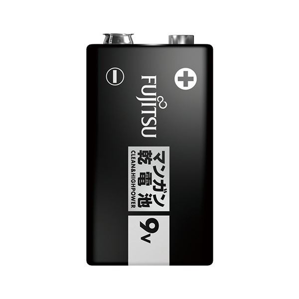 FDK 富士通 マンガン乾電池 9V形6F22U（S） 1セット（10本）〔代引不可〕