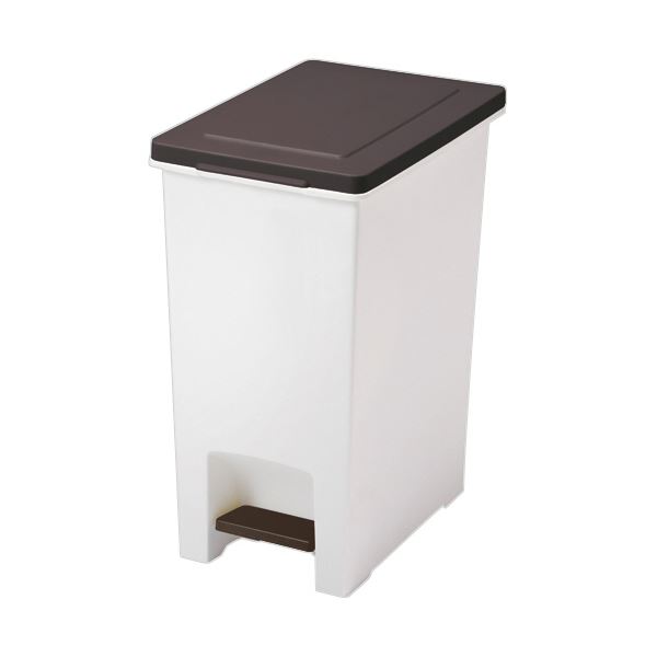 アスベル R防臭エバン ペダルペール 20L ブラウン 1台〔代引不可〕ゴミ箱