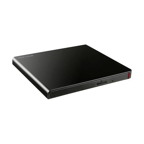 バッファロー USB2.0対応ポータブルDVD 再生/書込ソフト添付 ブラック DVSM-PLS8U2-BKB 1台〔代引不可〕