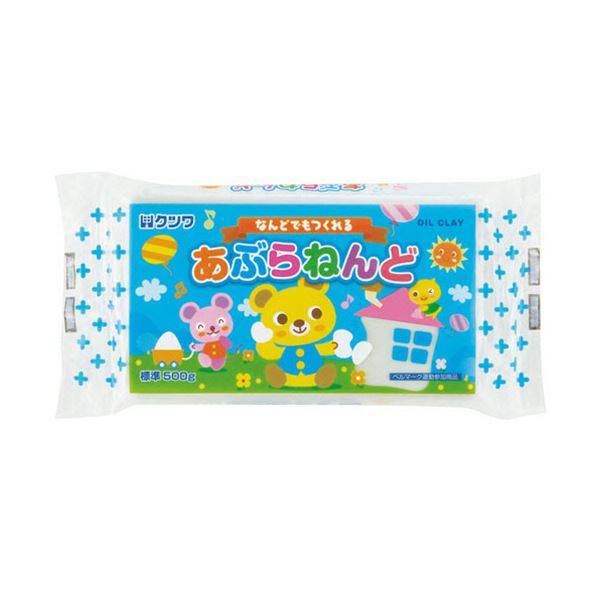 クツワ あぶらねんど 標準500g PT522A 1セット（30個）〔代引不可〕