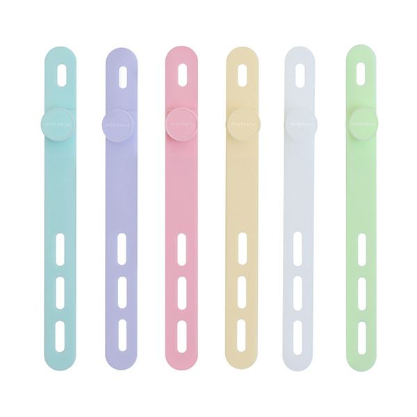 (まとめ）オウルテック MOTTERUソフトタッチ ケーブルバンド sofumo シャーベットカラー MOT-CBBAND03-SE1パック（6本）〔×5セット〕〔代引不可〕の通販は 7,722円