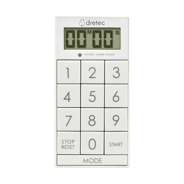 (まとめ）ドリテック デジタルタイマースリムキューブ ホワイト T-617WT 1個〔×3セット〕〔代引不可〕の通販は 5,478円