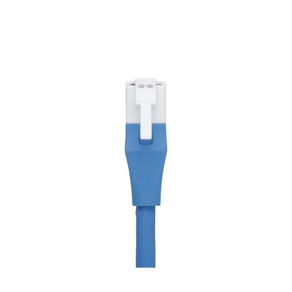 (まとめ）バッファローツメの折れないcat6LANケーブル ブルー 1m BL6TN10BL 1本〔×10セット〕〔代引不可〕の通販は