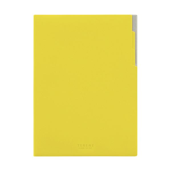 (まとめ）ライオン事務器 ハードメモホルダーTERENE（テレネ） A4 イエロー HH-63P 1冊 〔×30セット〕〔代引不可〕の通販はクリップボード