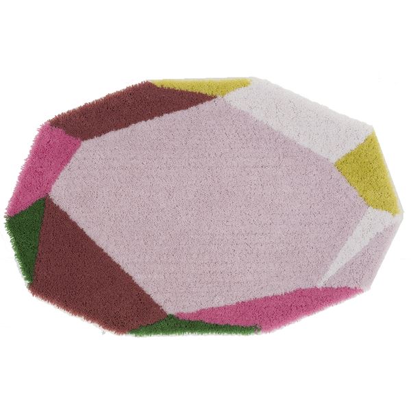 スミノエ 洗える マット ジェム 約幅45×長さ70cm ピンク 日本製〔代引不可〕の通販は 6,289円