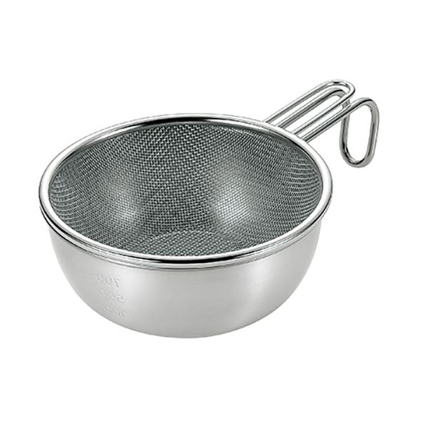 よこやま 燕熟の技 シェラカップ・ボウル15cm 手付きザル付き EJSB-400〔代引不可〕の通販は