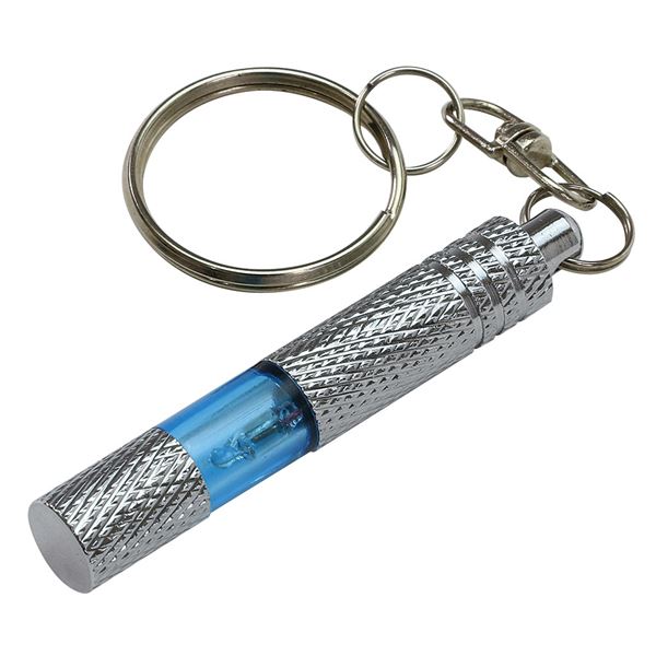 (まとめ）静電気除去キーホルダー ブルー 〔×10セット〕〔代引不可〕の通販は