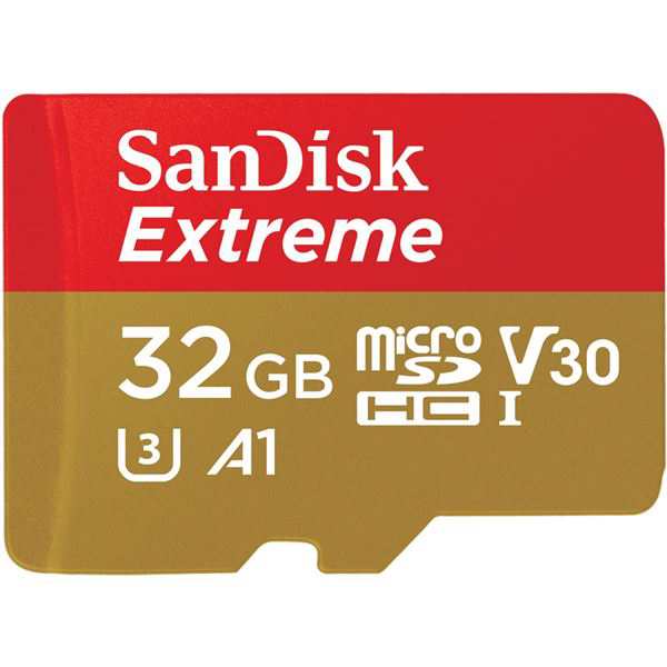 サンディスク エクストリーム microSDHC UHS-I カード 32GB SDSQXAT-032G-JN3MD〔代引不可〕