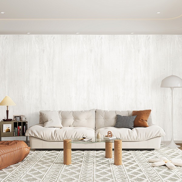 〔幅120cm〕1.5m巻 リメイクシート 壁紙 シール 淡いベージュ系ウッド柄 ウォールデコシートWL-9801〔代引不可〕の通販は 4,912円