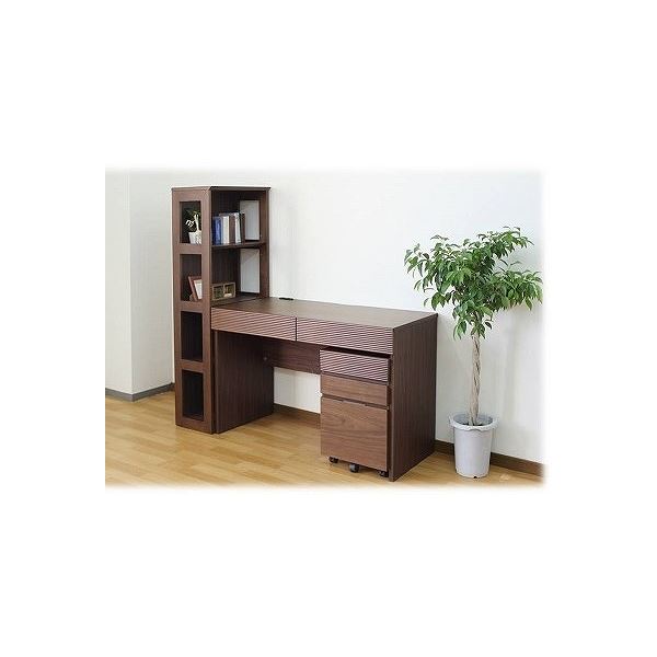 デスク（ウォルナット） 幅約105cm [完成品］ デスク（ウォルナット） 幅約105cm [完成品］ 【公式通販】
