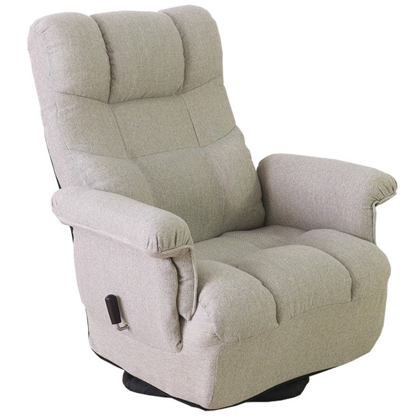 回転高座椅子ワイド アイボリー IV〔代引不可〕の通販は