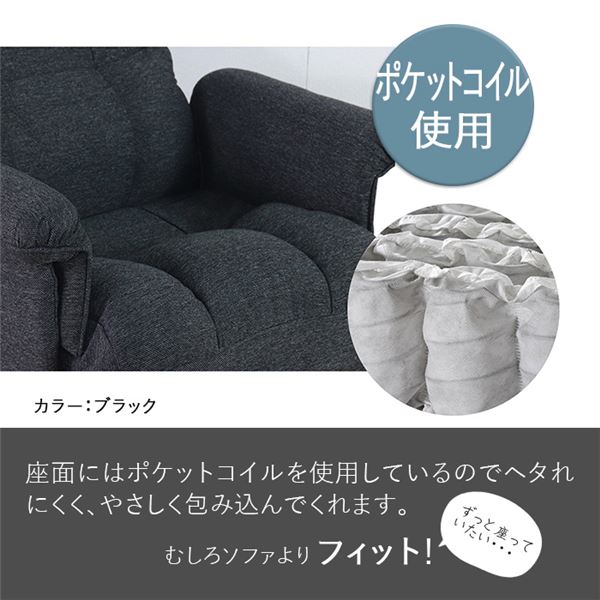 回転高座椅子ワイド アイボリー IV〔代引不可〕の通販は
