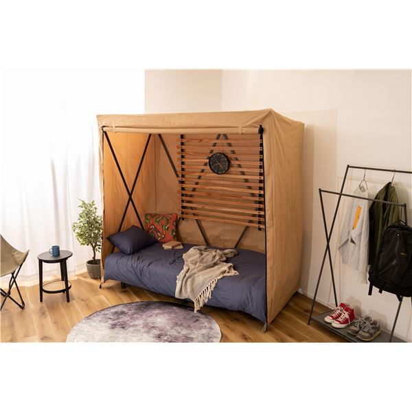 テント/ルームテント ベージュ DIS-501BE 組立品〔代引不可〕の通販はその他コレクション