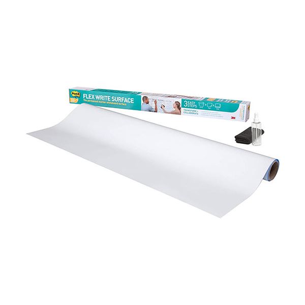 3M Post-it ポストイット 油性ペンも使えるホワイトボードフィルム1.8mx1.2m 3M-FWS6x4の通販はその他文房具・事務用品