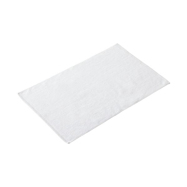 （まとめ） オーミケンシ バスマット大判45×70cm ホワイト 1枚 〔×3セット〕〔代引不可〕の通販は 5,080円