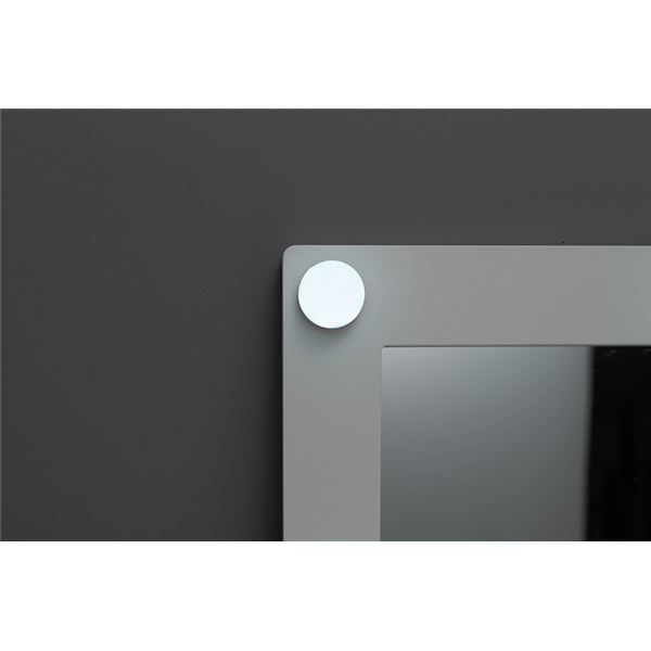 ドレッサー 約幅75×奥行47×高さ123×正方形LEDライト付 【公式通販】