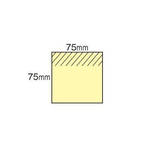 （まとめ） 3M ポスト・イット 強粘着ノート75×75mm トロピカルピンク 654SS-RO 1セット（10冊） 〔×5セット〕〔代引不可〕