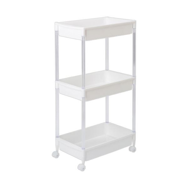 （まとめ） 平和工業 玄関ワゴン WillST 3段ホワイト S-850WH 1台 〔×5セット〕〔代引不可〕の通販は 14,474円