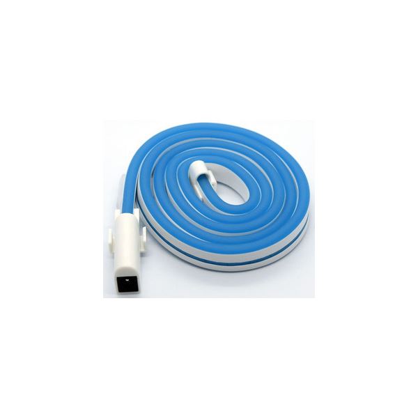 【即納&大特価】〔5個セット〕 日本トラストテクノロジー USBネオンチューブライト 1m ブルー NEONLT1M-BLX5〔代引不可〕の通販はアウトレット専門店