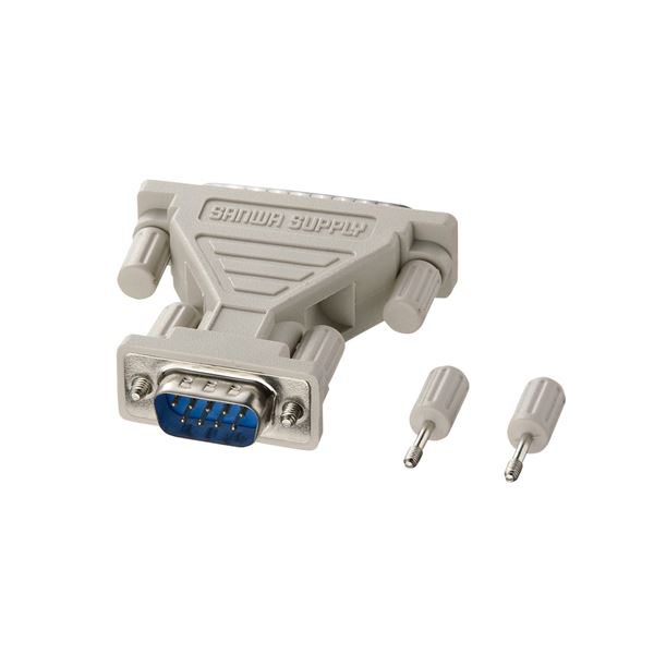 〔5個セット〕 サンワサプライ RS-232C変換アダプタ AD09-9M25MKX5〔代引不可〕